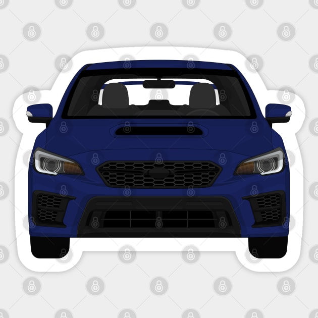 Wrx sti Lapis-Blue Sticker by VENZ0LIC